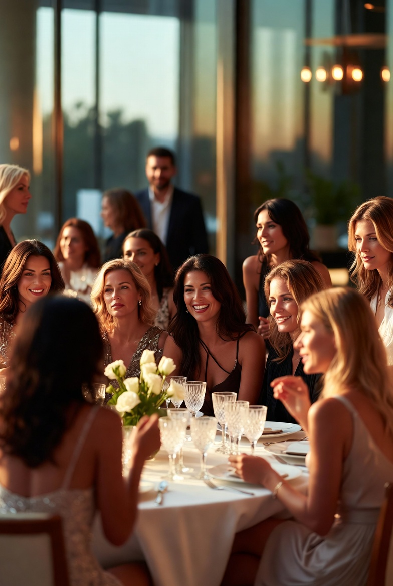 LinenTable — curated professional dinners and peer connection for women leaders in the UAE